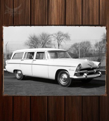 Металлическая табличка Plymouth Belvedere Suburban Wagon